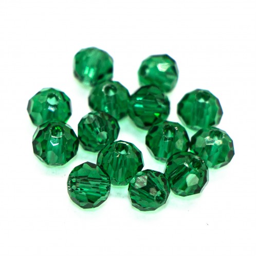 Бусины рондели 4*3мм, бирюзовый прозрачный